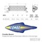 Westin Automotive ALL B-FORCE LED LIGHT BAR DOUBLE ROW 10 IN COMBO W/3W CREE 09-12212-20C - alternate 2
